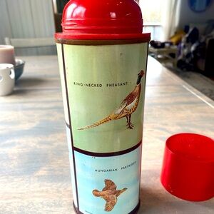 Vintage Thermos, Game Birds